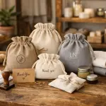 Packaging riutilizzabile: come usare i sacchetti di tessuto per negozi e-commerce e artigiani